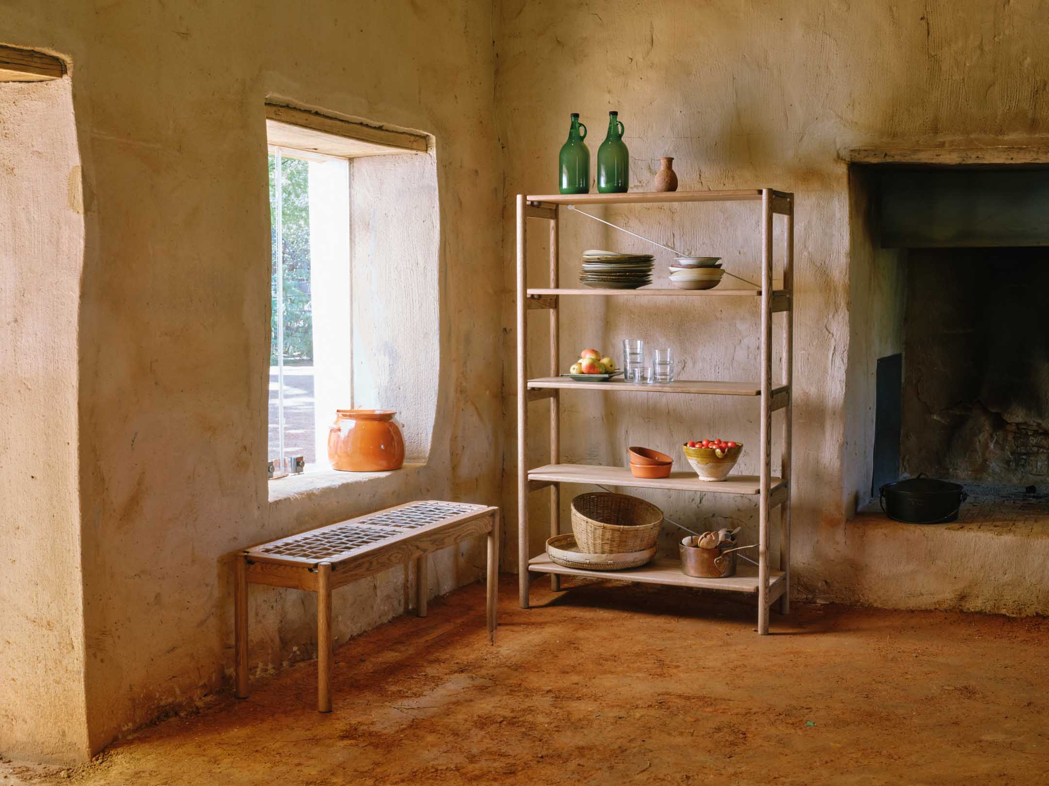 G CRAFTMAN G.SHELF 1200ウォールナット Tulbagh Freestanding Shelf - 5 Tier - Pedersen + Lennard