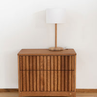 Strata Wooden Bedside Lamp - Pedersen + Lennard