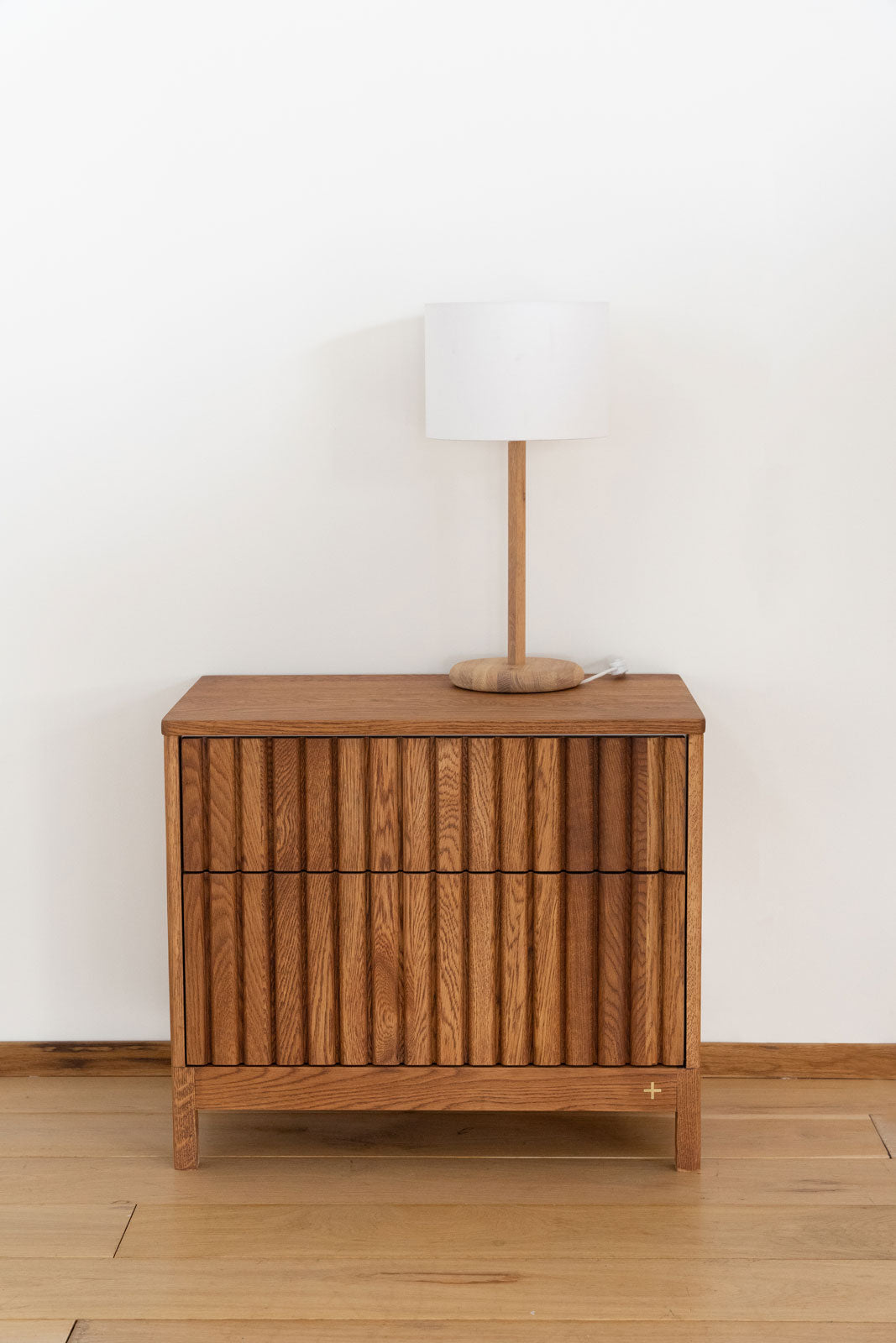 Strata Wooden Bedside Lamp - Pedersen + Lennard