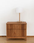 Strata Wooden Bedside Lamp - Pedersen + Lennard