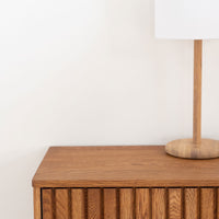 Mason Wooden Bedside Table - Pedersen + Lennard