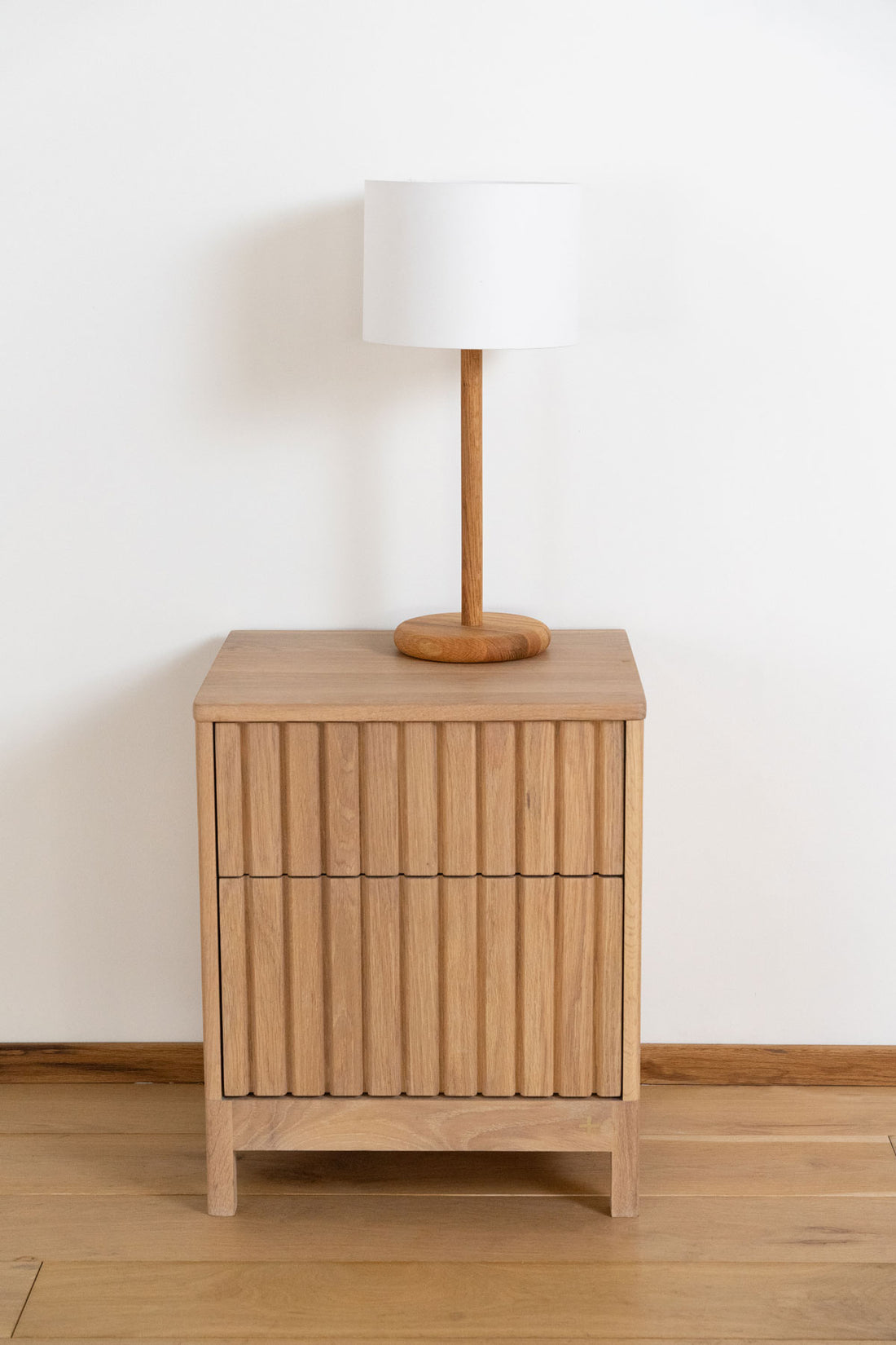 Strata Wooden Bedside Lamp - Pedersen + Lennard