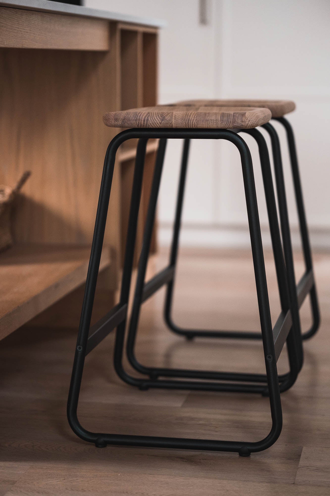 Strata Wooden Barstool - Pedersen + Lennard