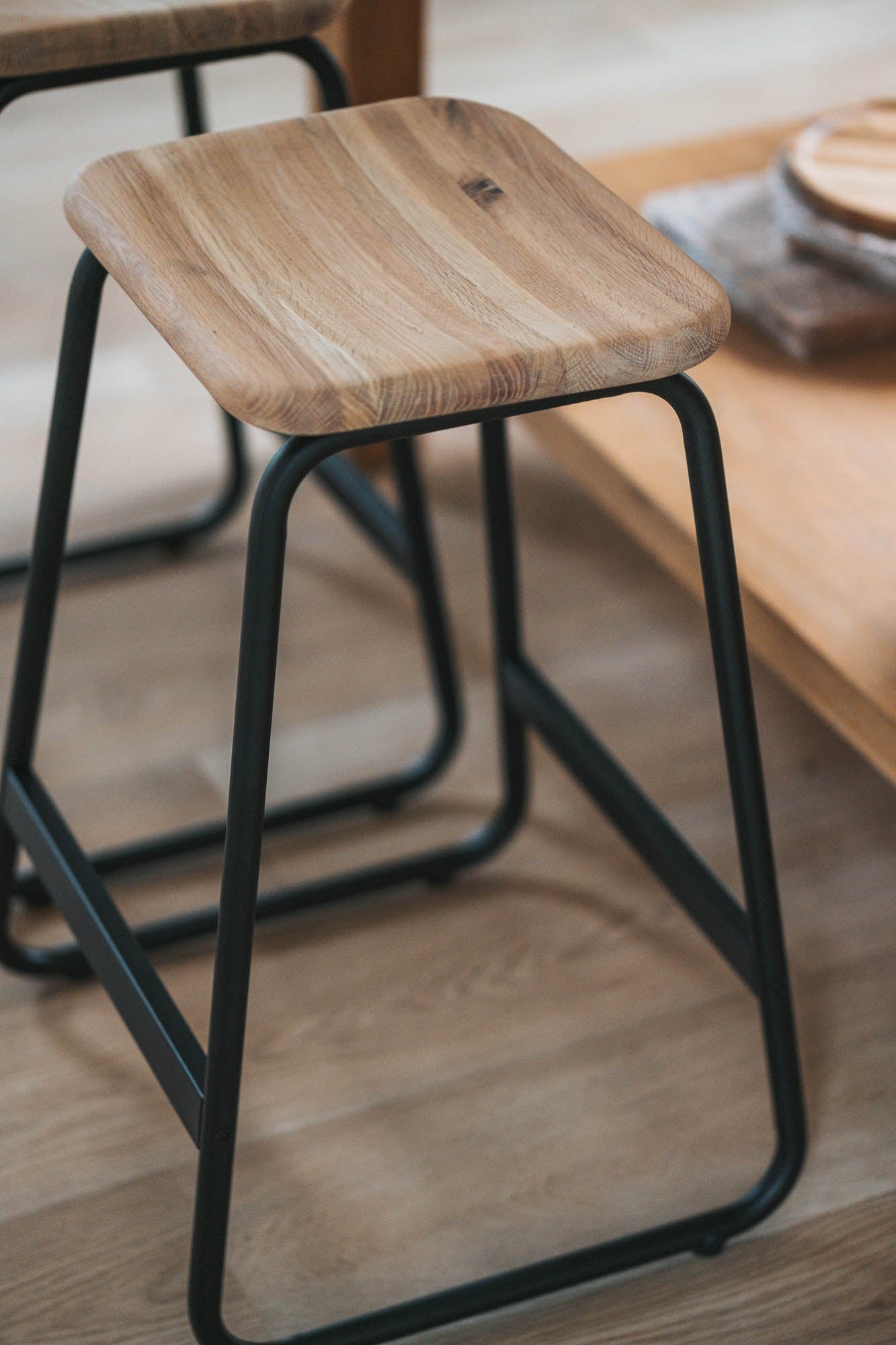 Strata Wooden Barstool - Pedersen + Lennard