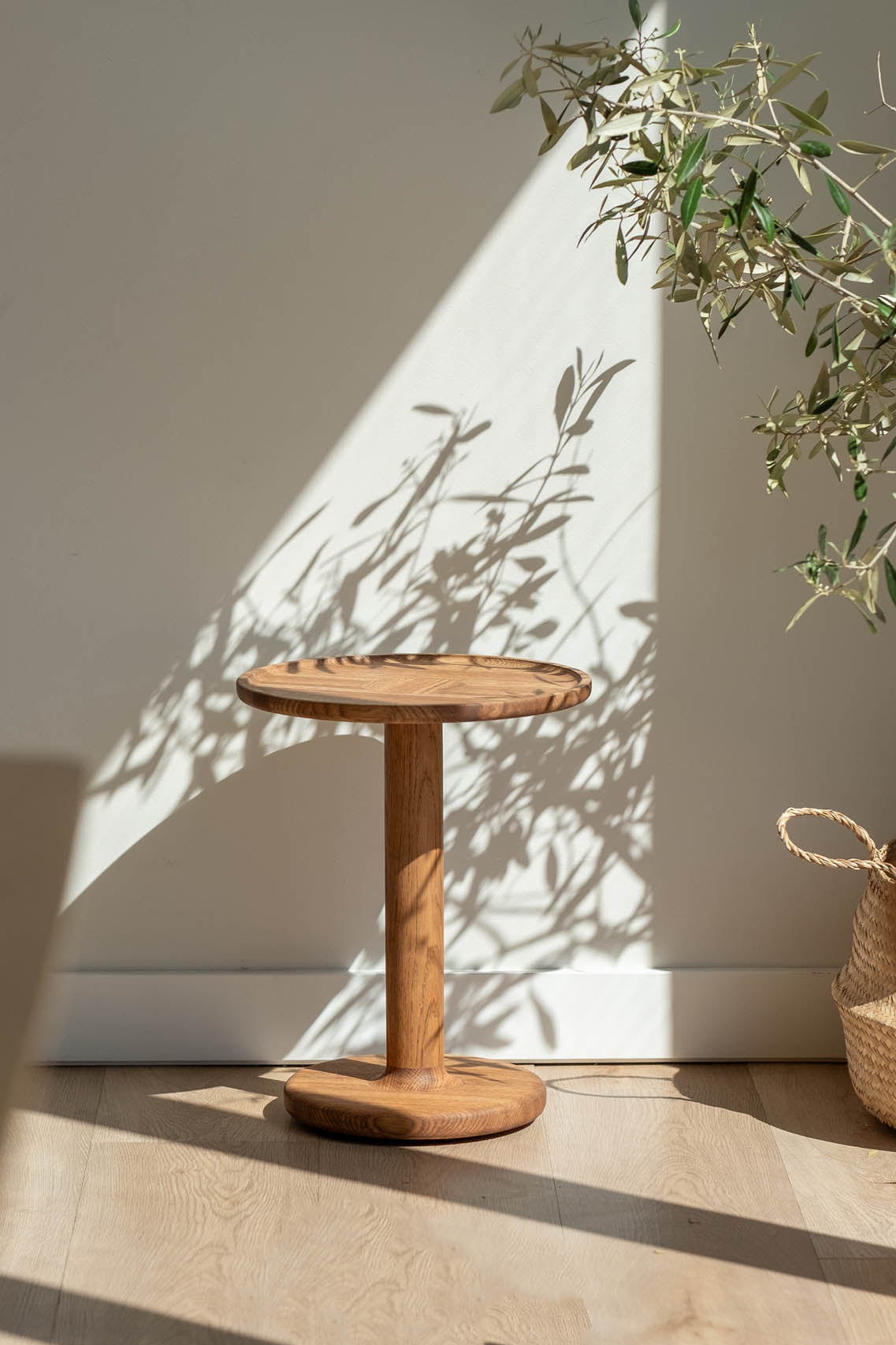 Strata Wooden Side Table - Pedersen + Lennard