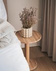 Strata Wooden Side Table - Pedersen + Lennard