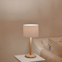 Strata Wooden Bedside Lamp - Pedersen + Lennard