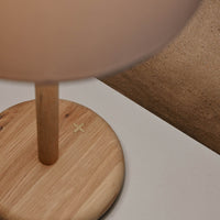 Strata Wooden Bedside Lamp - Pedersen + Lennard