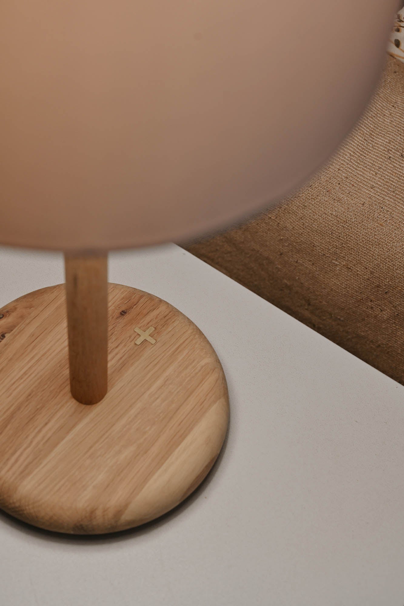 Strata Wooden Bedside Lamp - Pedersen + Lennard