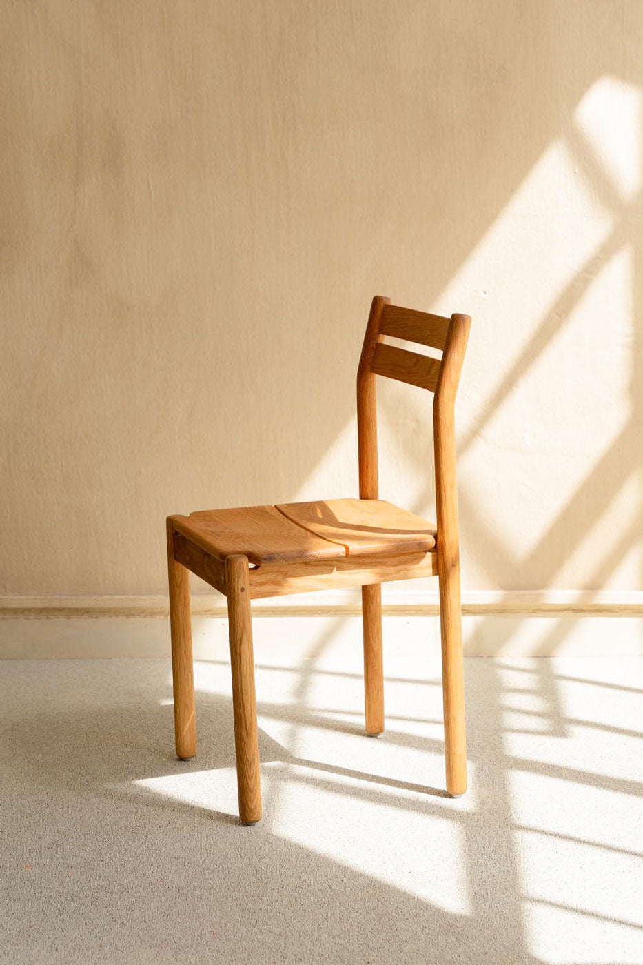 Tulbagh Wooden Dining Chair in Solid Oak - Pedersen +Lennard