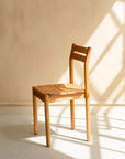 Tulbagh Wooden Dining Chair in Solid Oak - Pedersen +Lennard