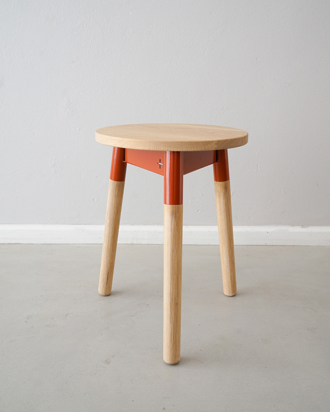 Playful Solid Wood Stool Available in a Variety of Colours