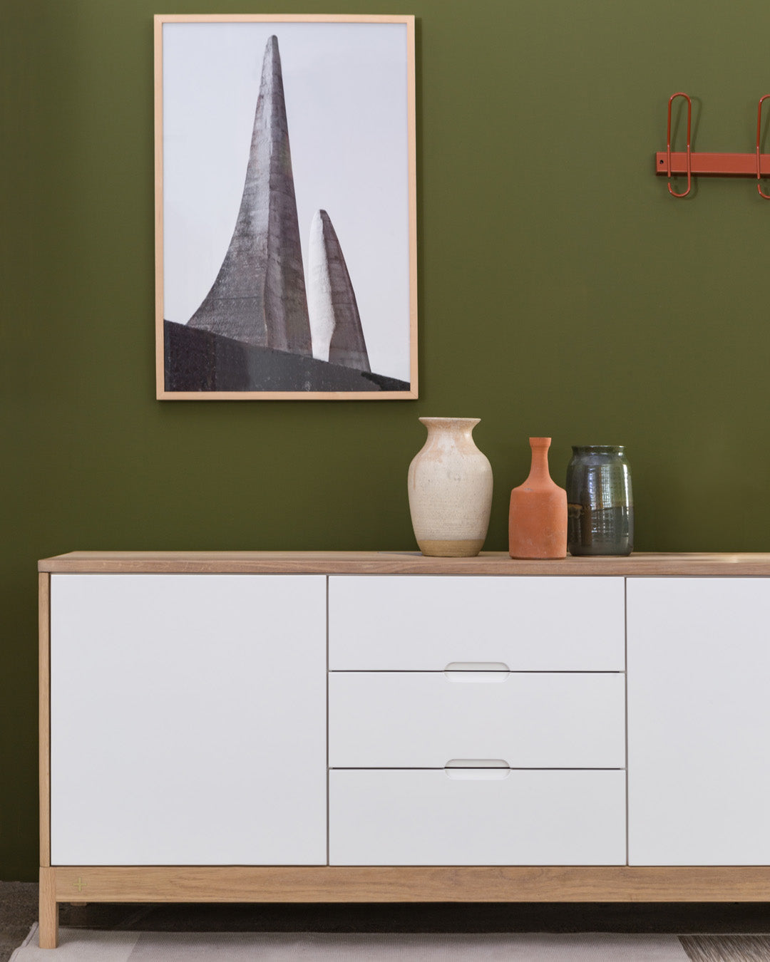 Small, Medium, or Large Solid Wood Media Unit - Pedersen + Lennard