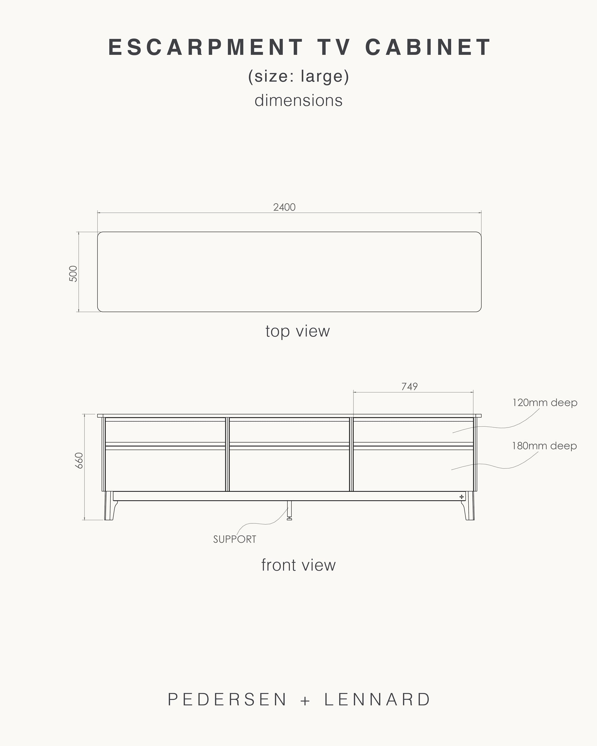 Escarpment TV Cabinet