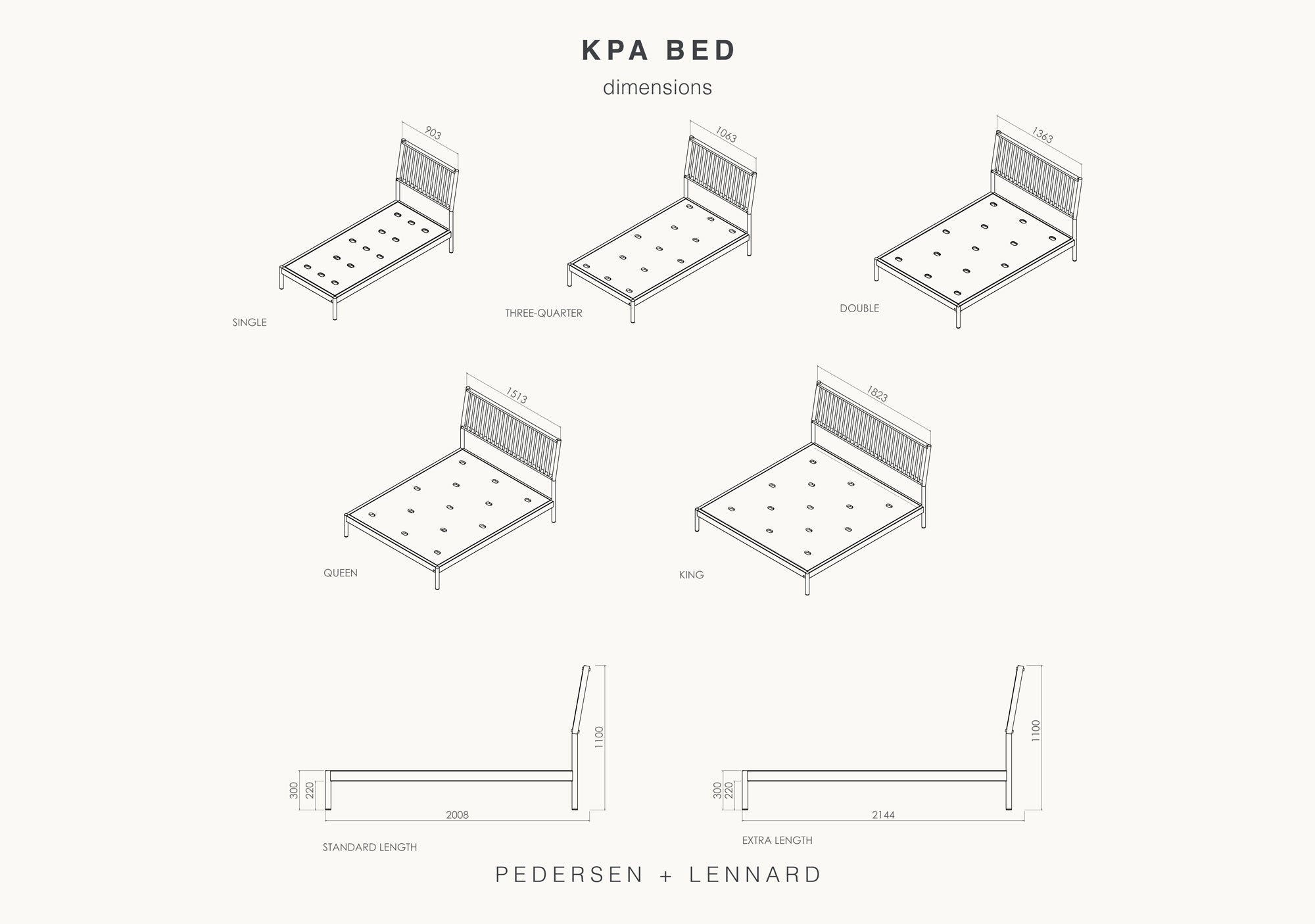 KPA Bed - King