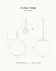 The Trio - essential pizza making set - In Stock