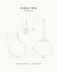 The Trio - essential pizza making set