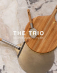 The Trio - essential pizza making set - In Stock