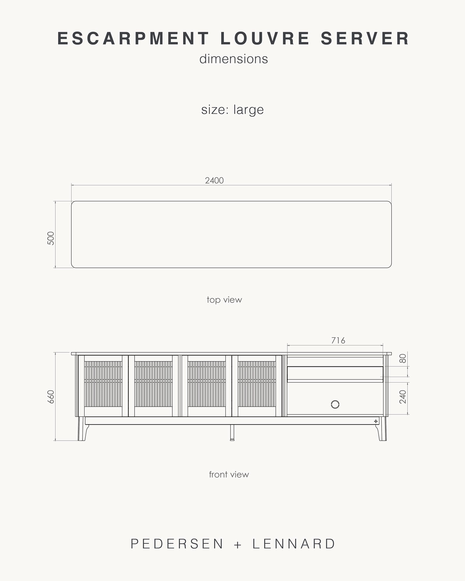 Modern Media Unit Designed & Made in Cape Town - Pedersen + Lennard