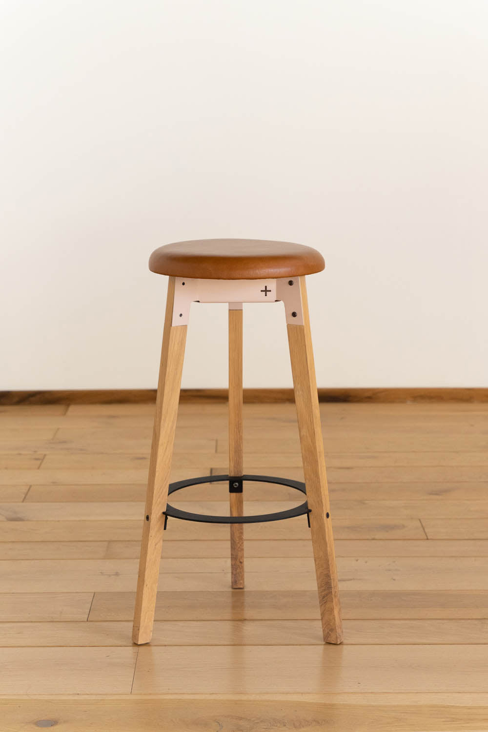 Huguenot Wooden Barstool - Pedersen + Lennard