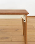 Huguenot Wooden Bench - Pedersen + Lennard