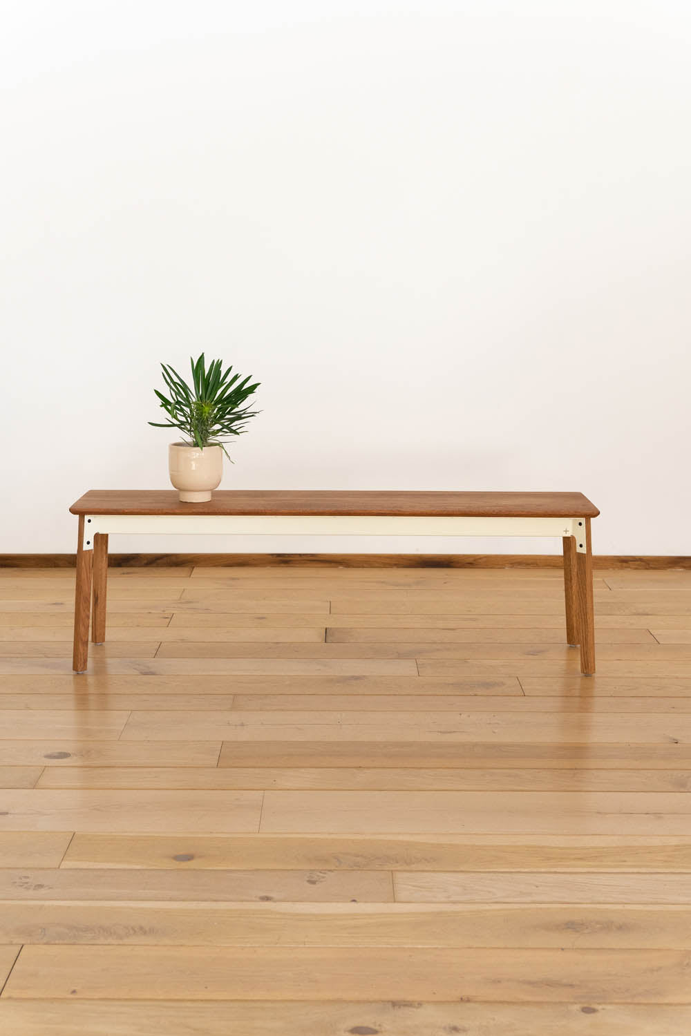 Huguenot Wooden Bench - Pedersen + Lennard