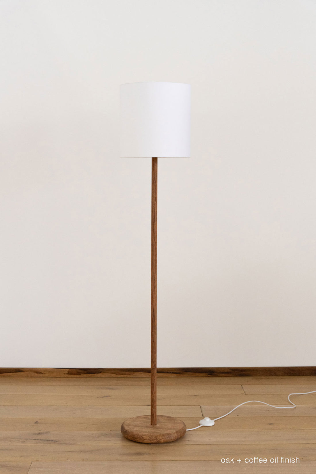 Strata Oak Standing Lamp - Pedersen + Lennard