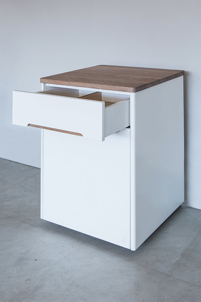 Wooden Side Table - Pedersen + Lennard