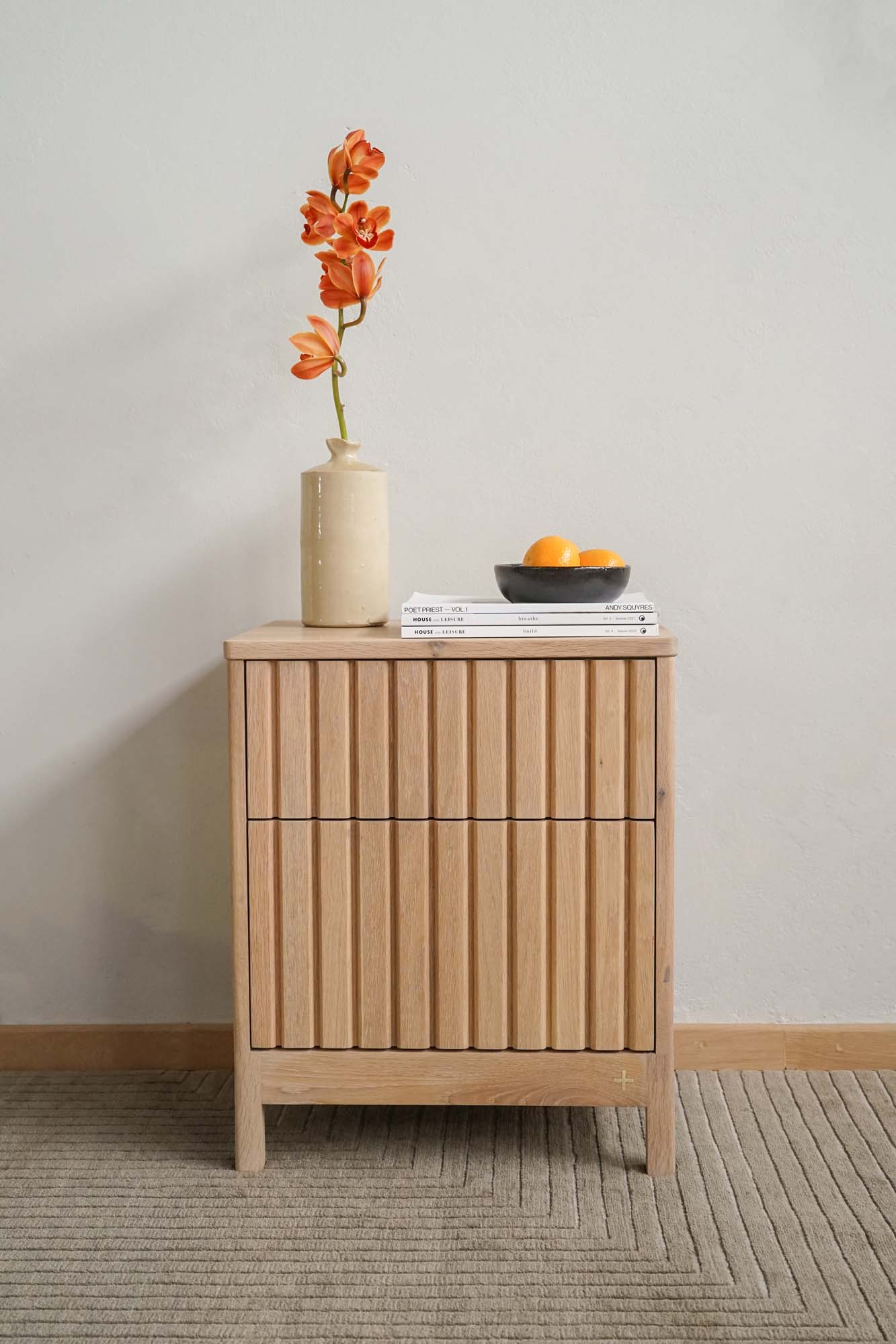 Mason Wooden Bedside Table - Pedersen + Lennard