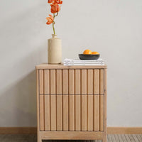 Mason Wooden Bedside Table - Pedersen + Lennard