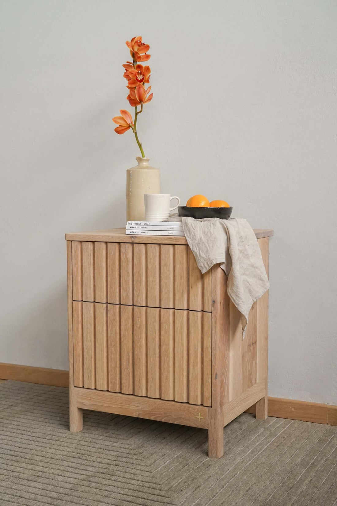 Mason Wooden Bedside Table - Pedersen + Lennard