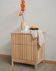 Mason Wooden Bedside Table - Pedersen + Lennard