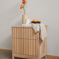 Mason Wooden Bedside Table - Pedersen + Lennard