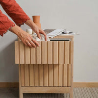 Mason Wooden Bedside Table - Pedersen + Lennard