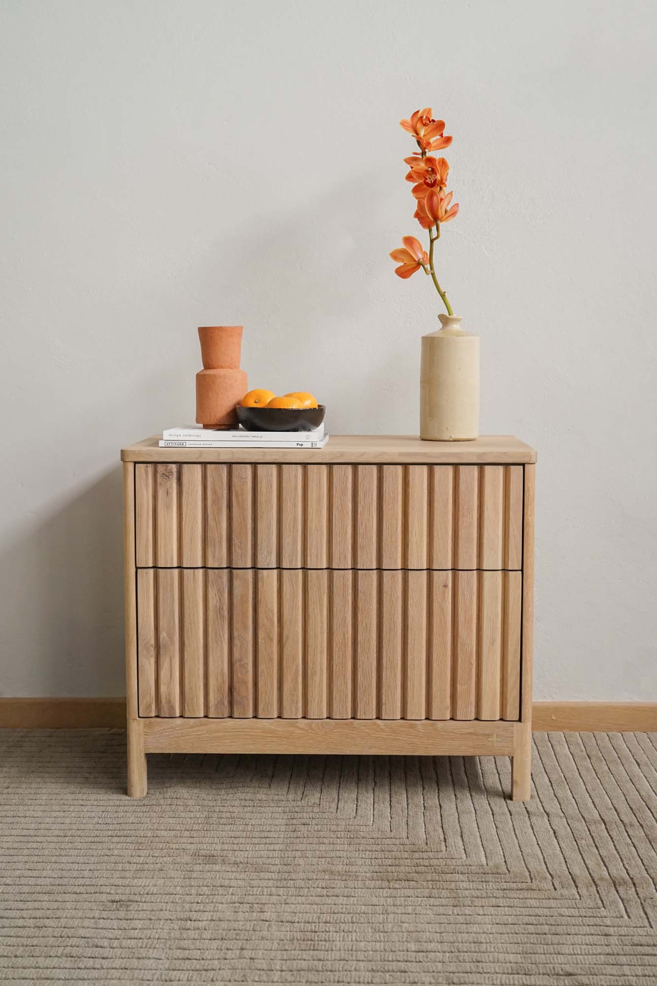 Mason Wooden Bedside Table - Pedersen + Lennard