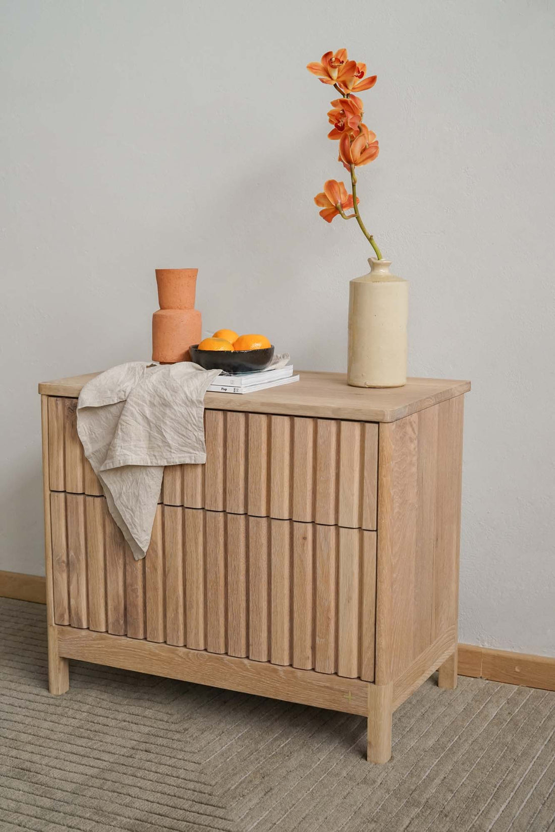 Mason Wooden Bedside Table - Pedersen + Lennard