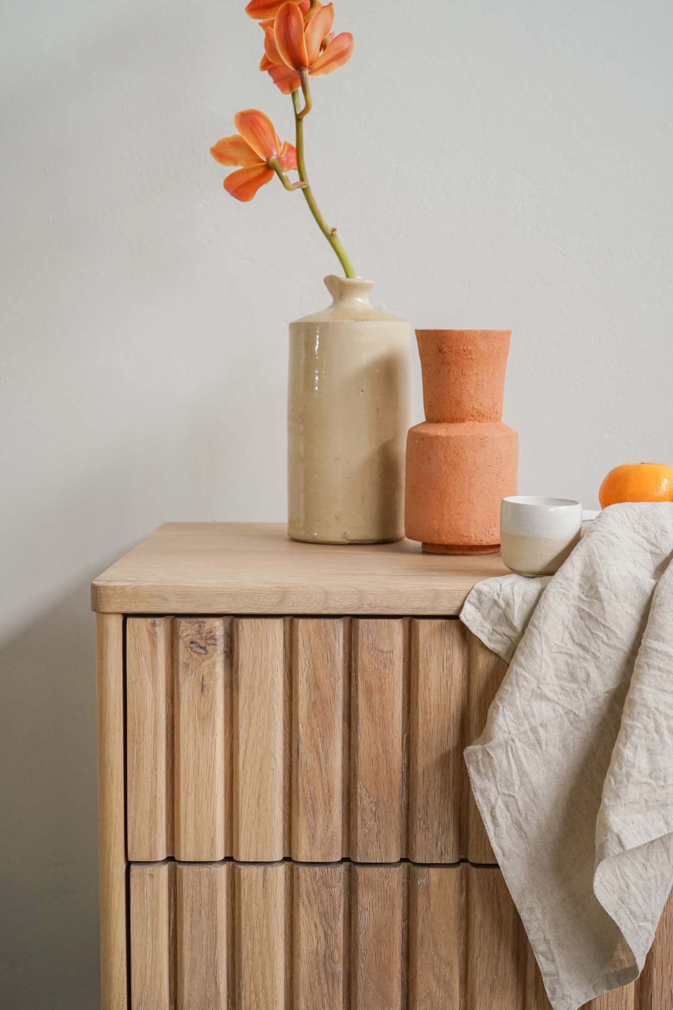 Mason Wooden Bedside Table - Pedersen + Lennard