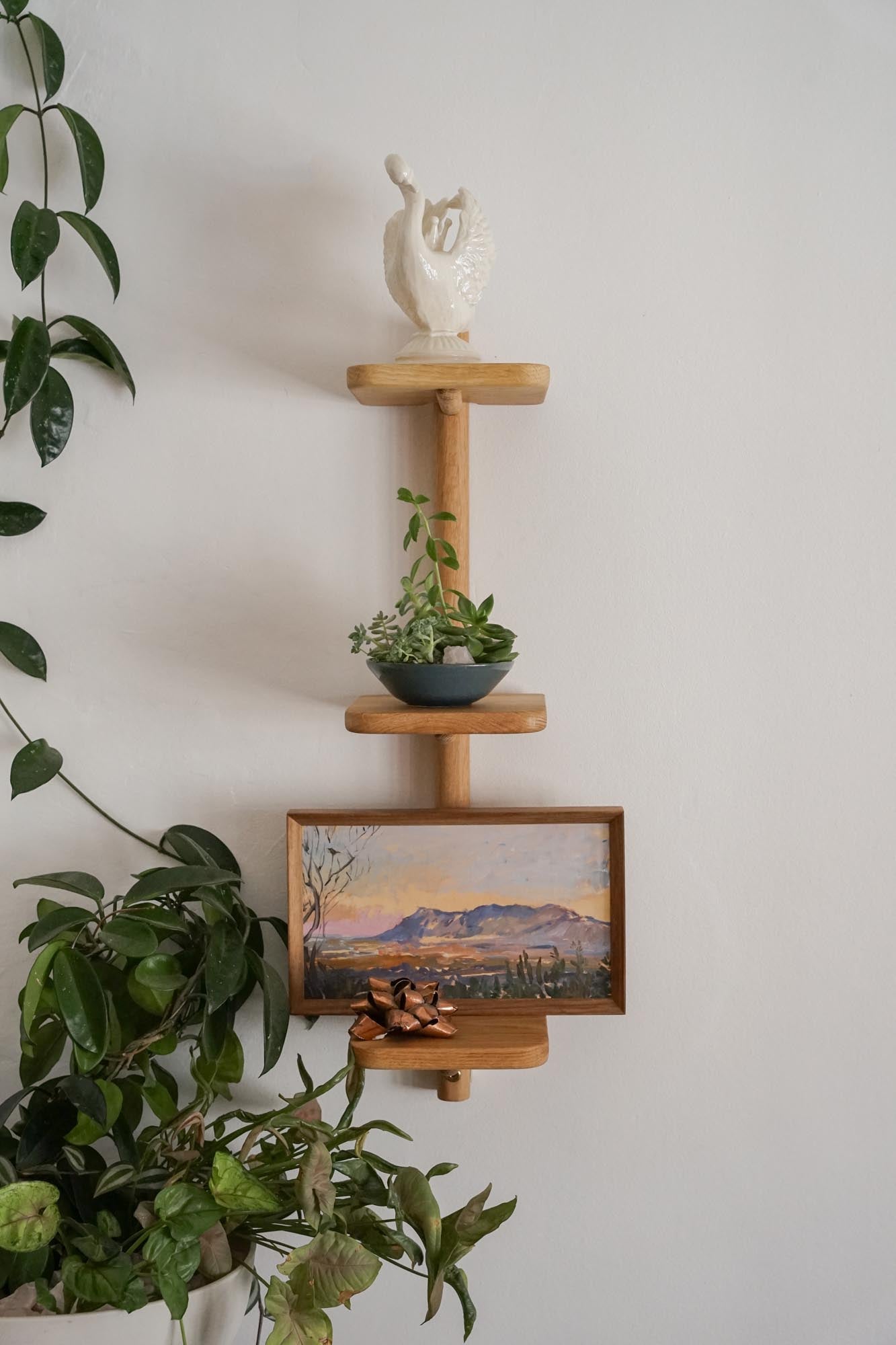 Escarpment Mini Wooden Shelf - Pedersen + Lennard