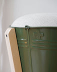 Bucket Stool in Olive Green - Pedersen + Lennard