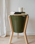 Bucket Stool bedside table - Pedersen + Lennard