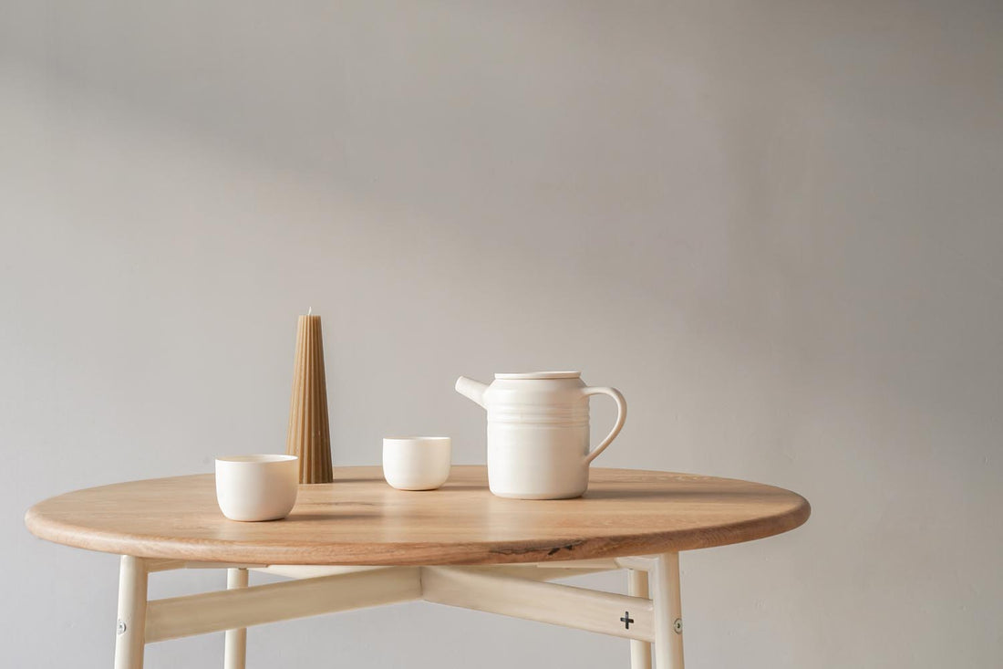 Osaka Wooden Round Table - Osaka Wooden Chair - Pedersen and Lennard