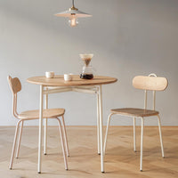 Osaka Wooden Round Table - Osaka Wooden Chair - Pedersen and Lennard