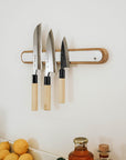 Wall-Mounted Magnetic Knife Rack - Perdesen and Lennard