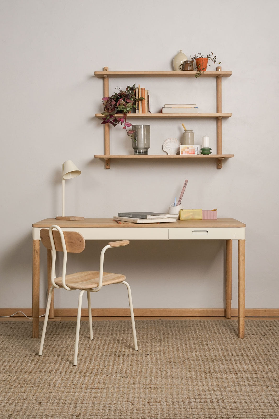 Wooden Shelves - Escarpment wooden wall-mounted shelving - Pedersen + Lennard