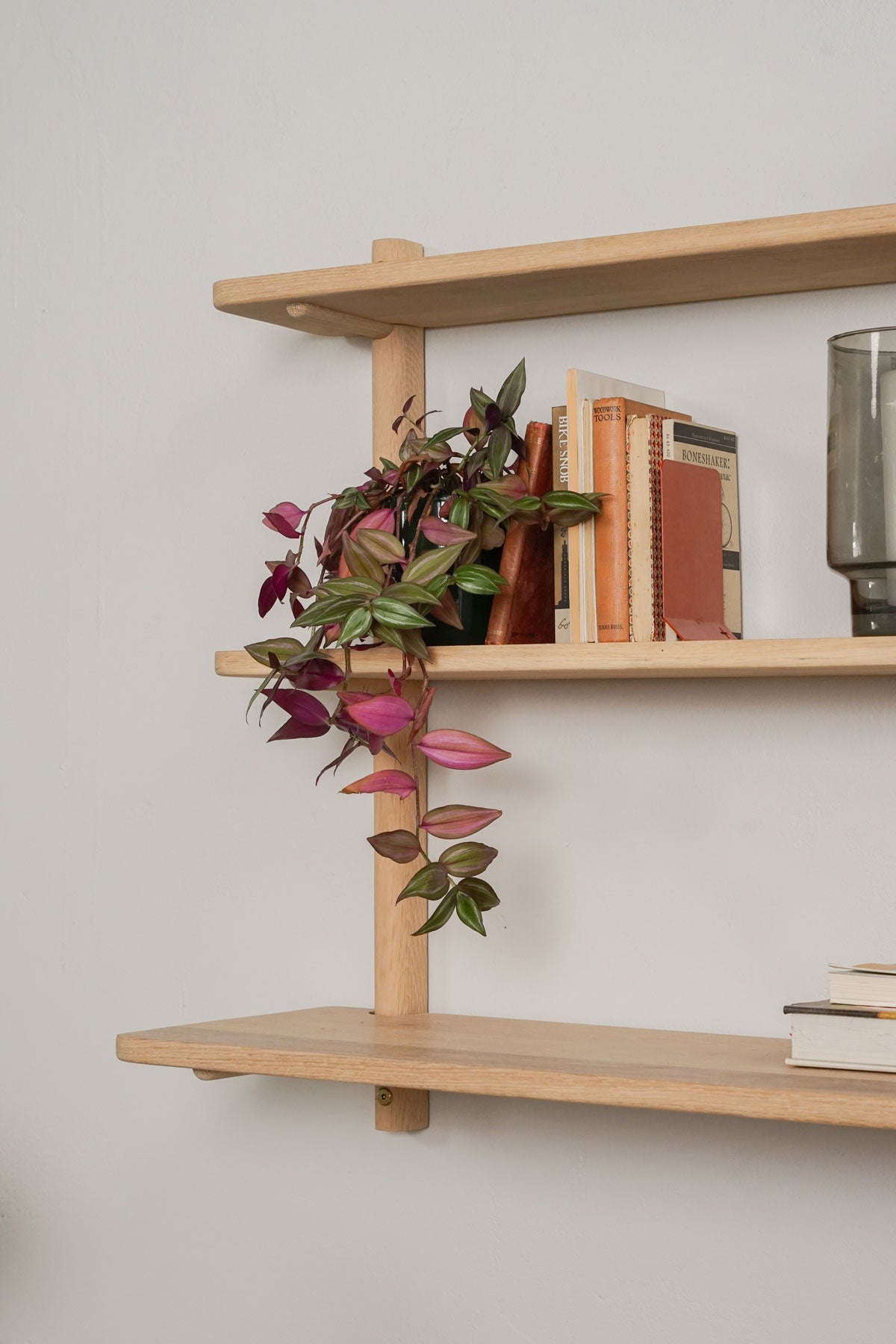 Wooden Shelves - Escarpment wooden wall-mounted shelving - Pedersen + Lennard