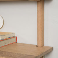 Escarpment wooden wall-mounted shelving - Pedersen + Lennard - Wooden Shelves
