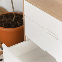 White Chest of Drawers - Pedersen and Lennard