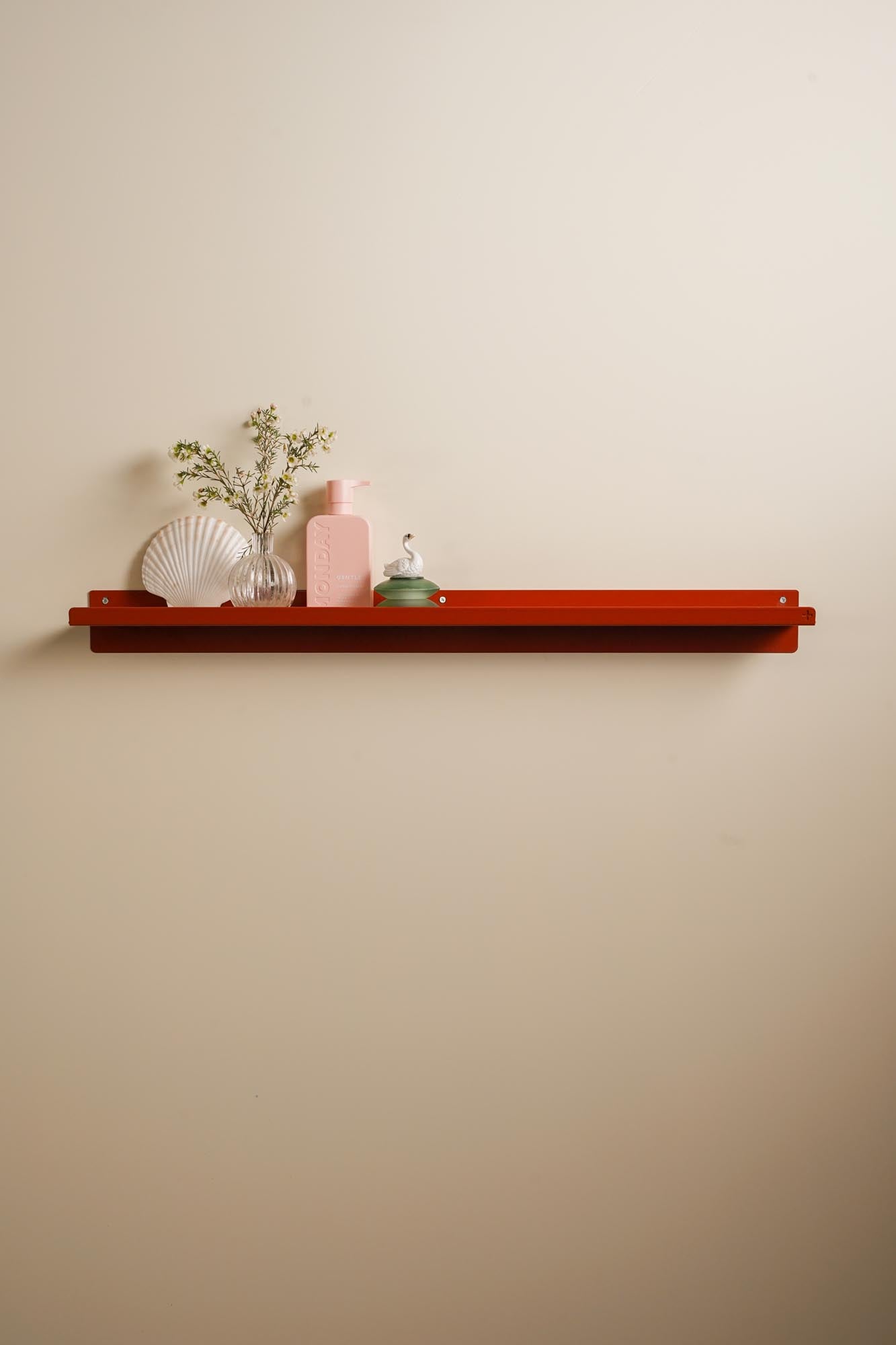 Steel Floating Display Shelf - Pedersen + Lennard