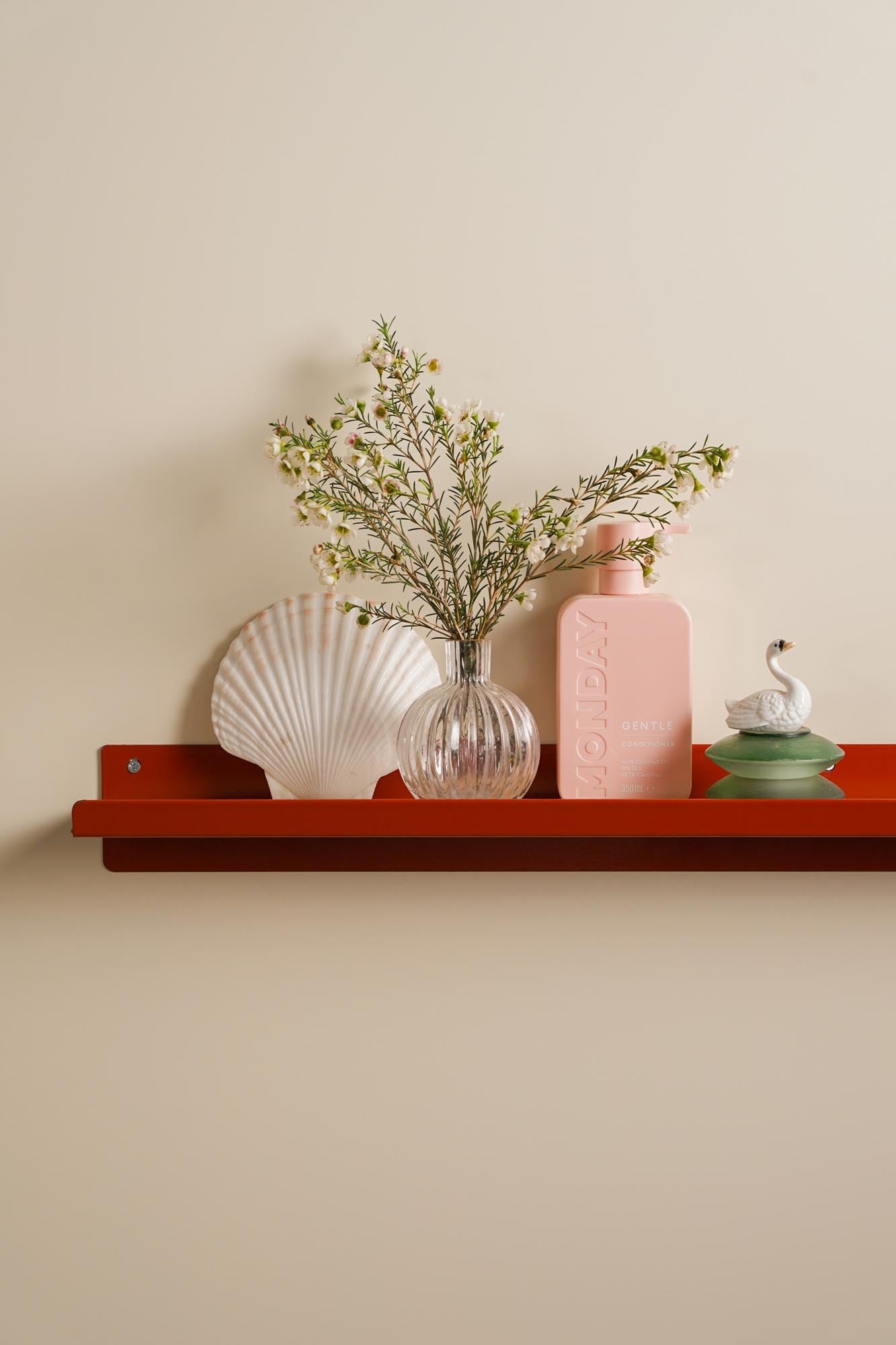 Steel Floating Display Shelf - Pedersen + Lennard