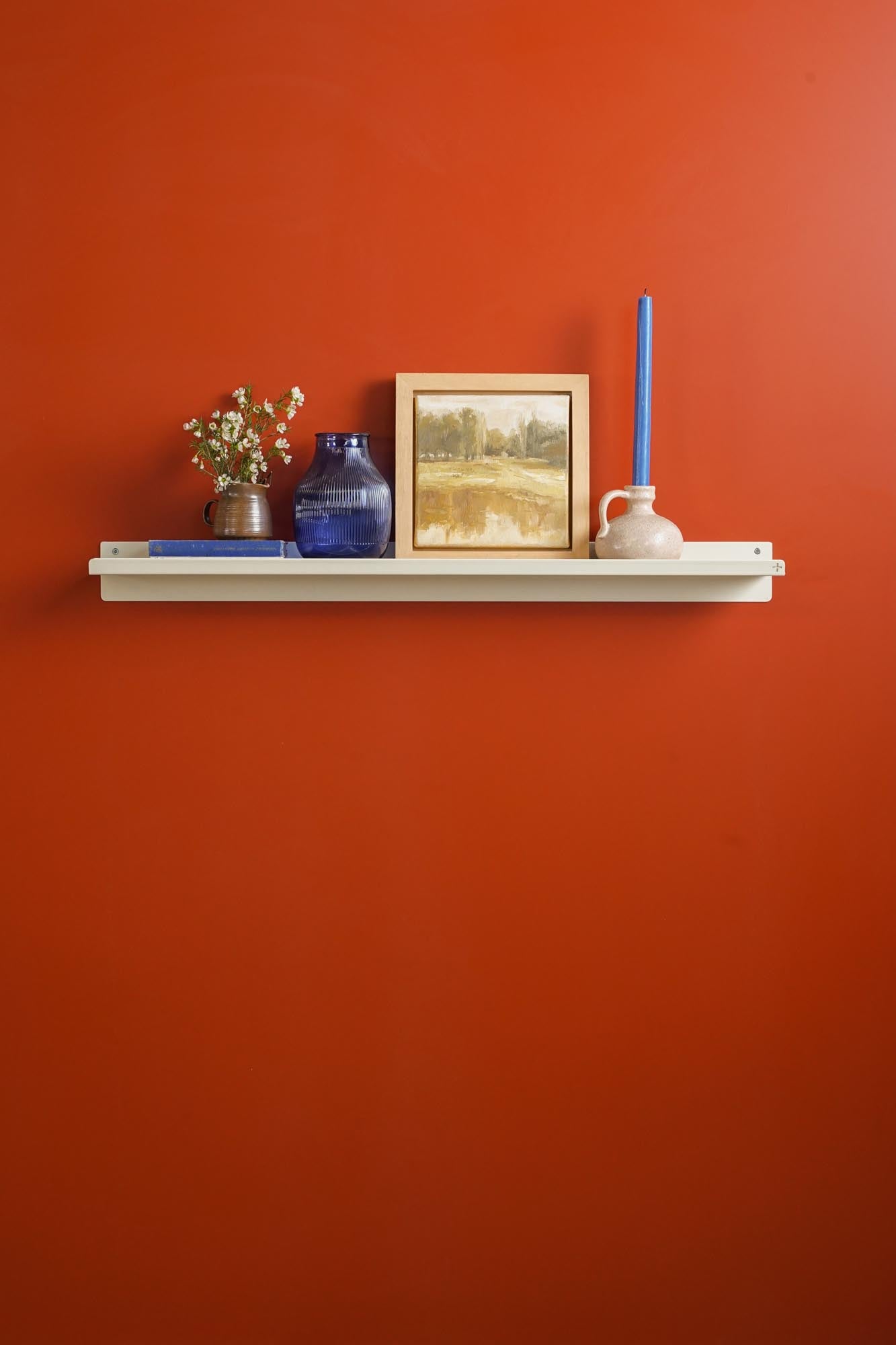 Steel Floating Display Shelf - Pedersen + Lennard